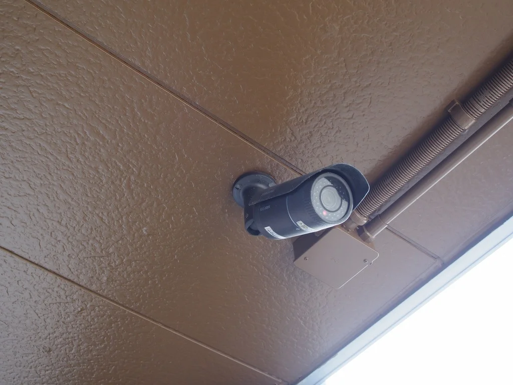 防犯カメラ付でセキュリティ面も安心です！