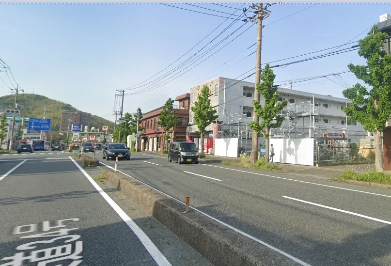 県道３４号沿い