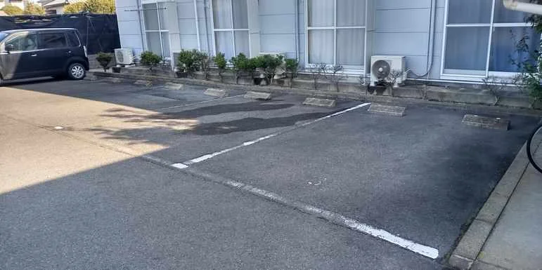 駐車場別角