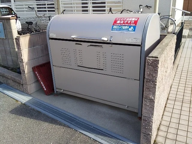 ゴミ置き場です。