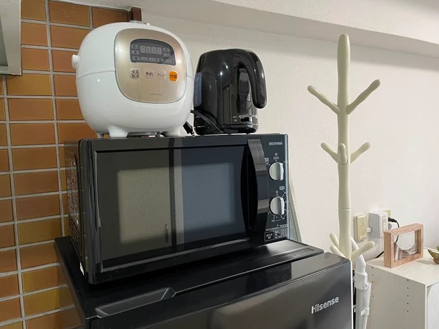 電子レンジ・炊飯器・ケトル