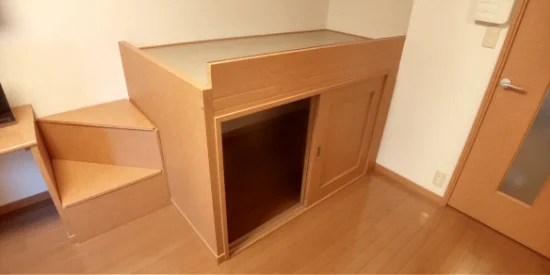 収納付きベット