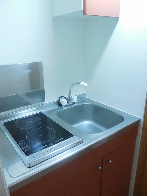 2口の電気コンロ