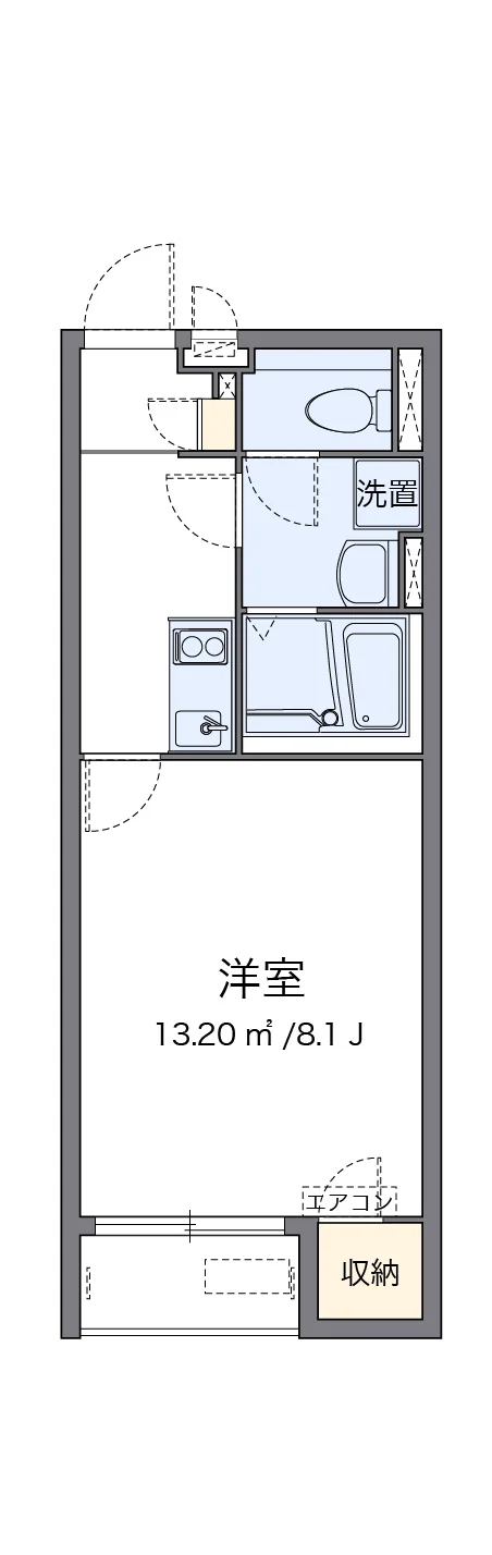 代表的な間取のため実際の間取とは異なる場合があります