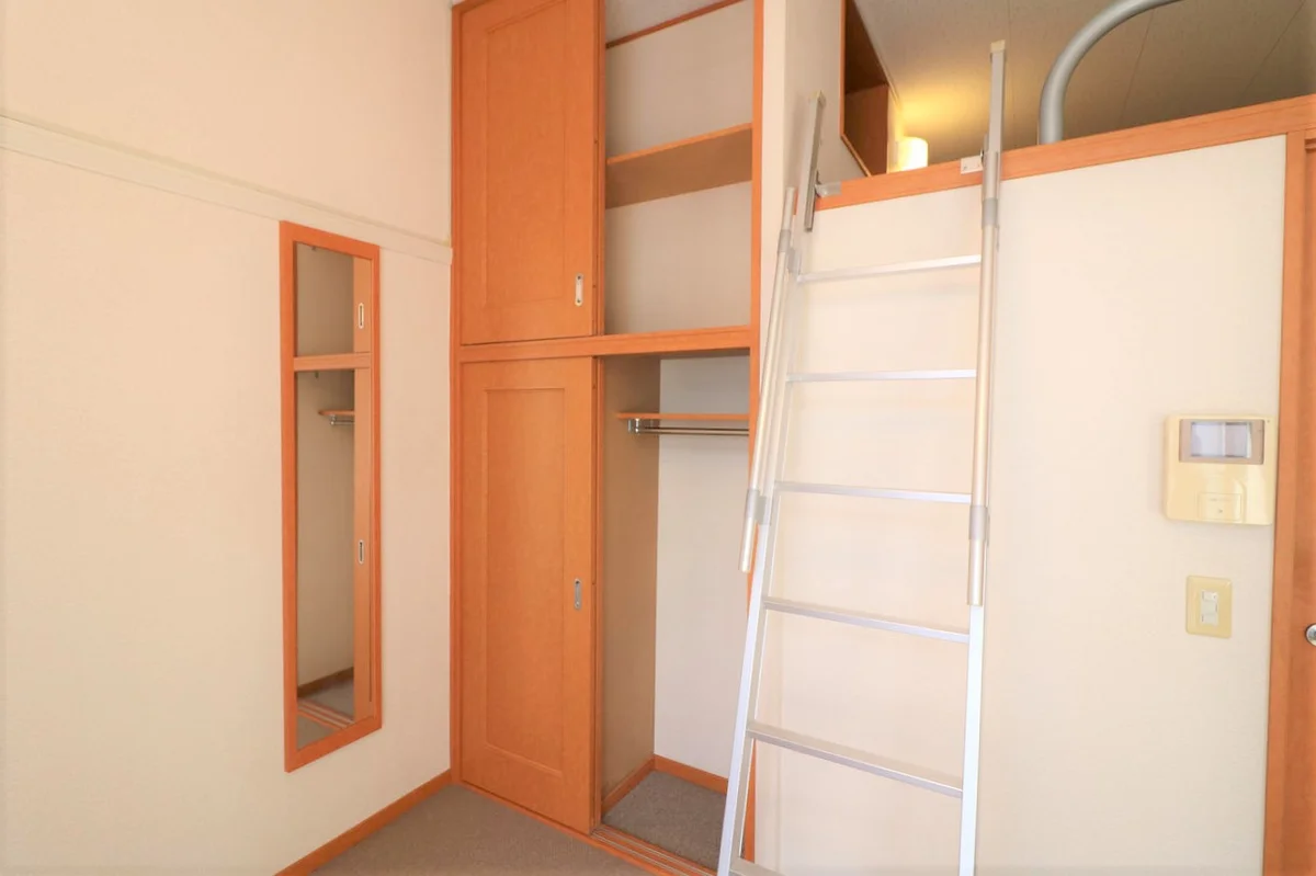 大切な衣類を収納出来るクローゼットを完備！