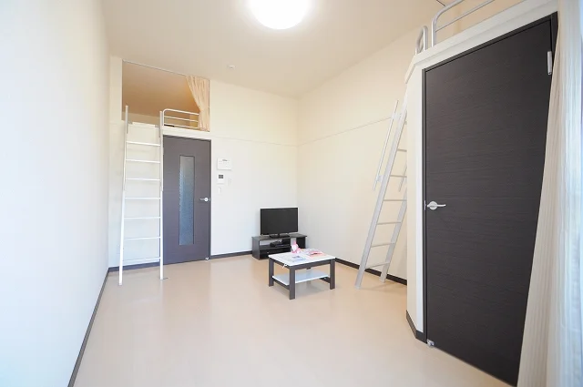 同タイプ物件写真です。２つのロフトでお部屋広々！