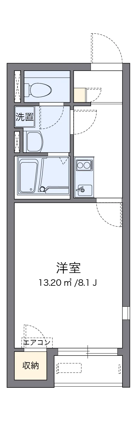 代表的な間取のため実際の間取とは異なる場合があります