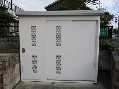 入居者様専用ゴミ庫です。