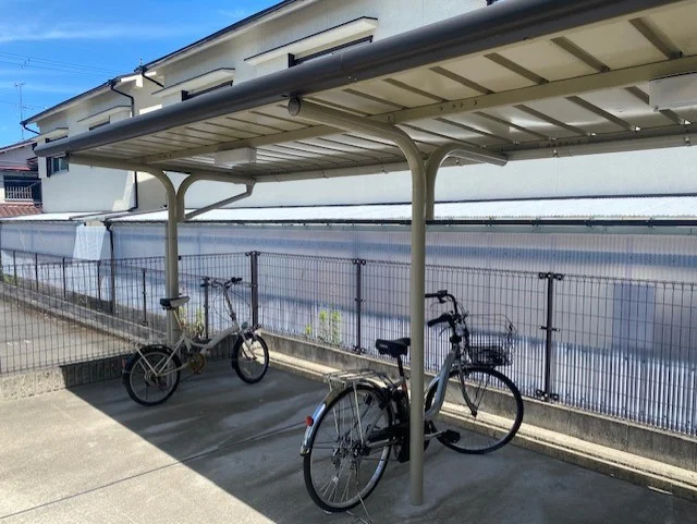 駐輪場です。