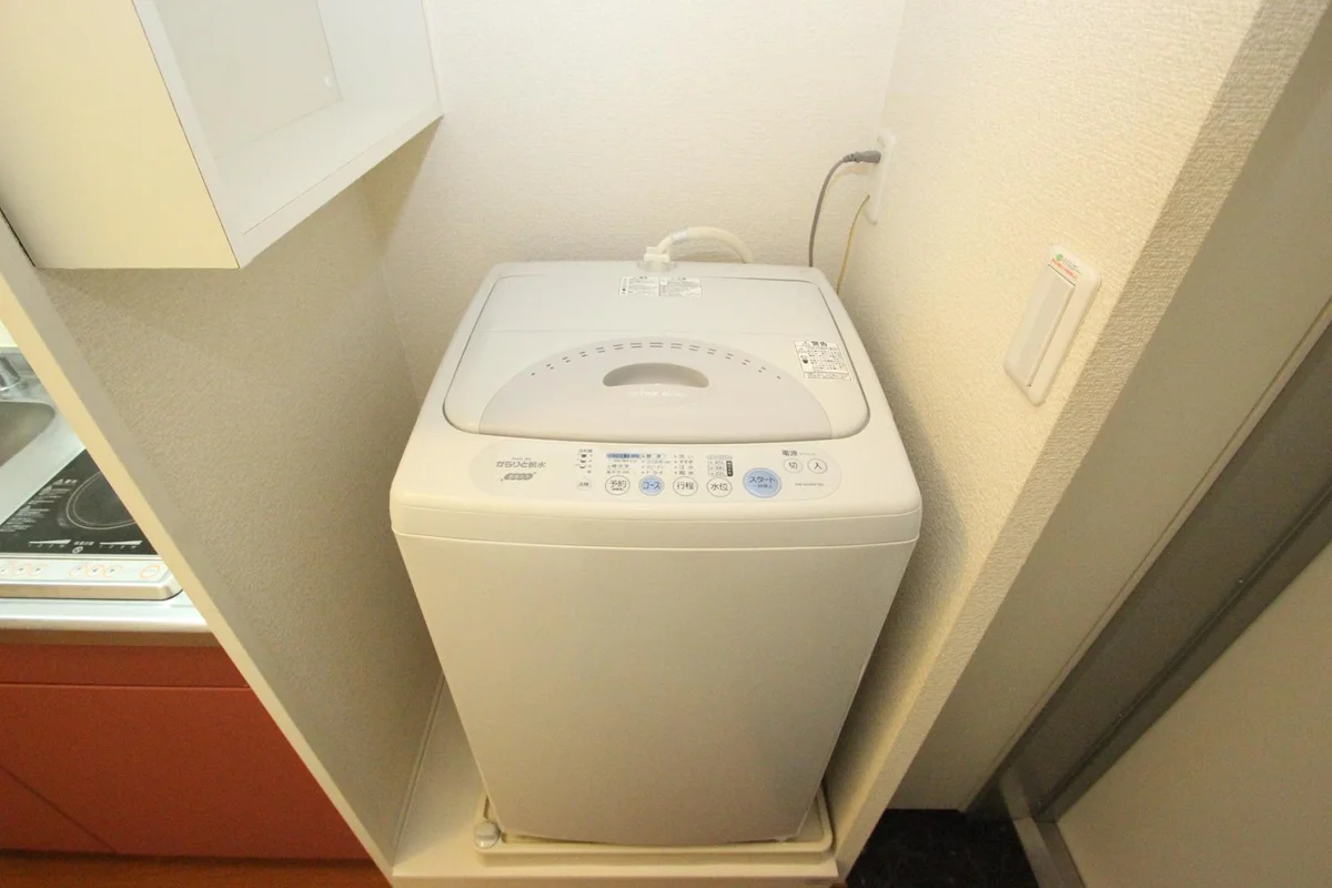 洗濯機付き
