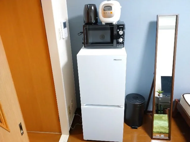 冷蔵庫・電子レンジ・炊飯器・ポット