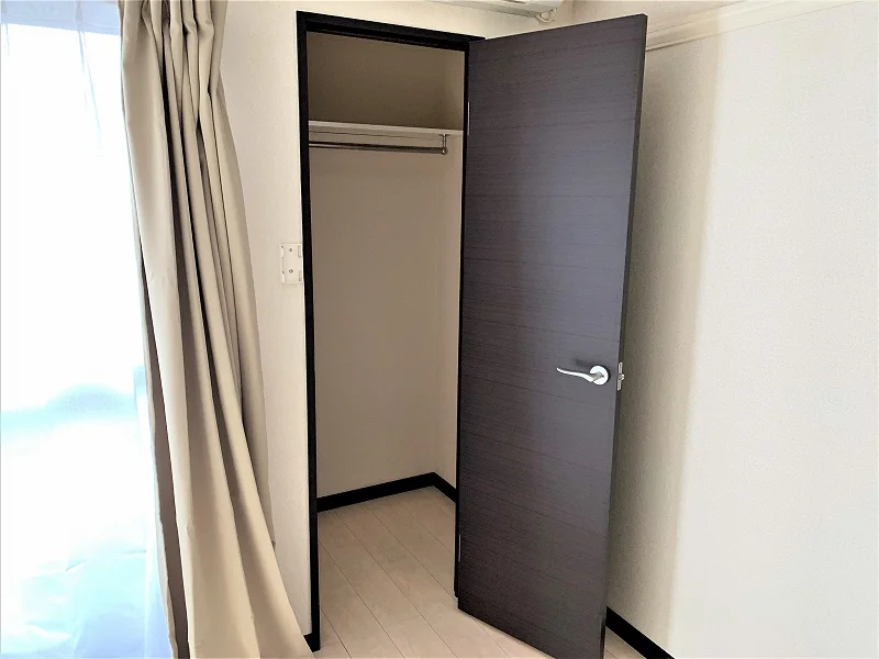 クローゼットあり。