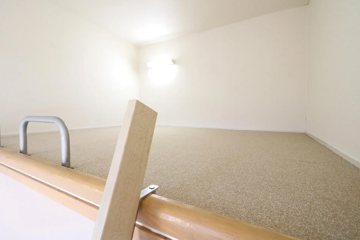 ロフトを上手く活用すれば広々とした洋室を確保！