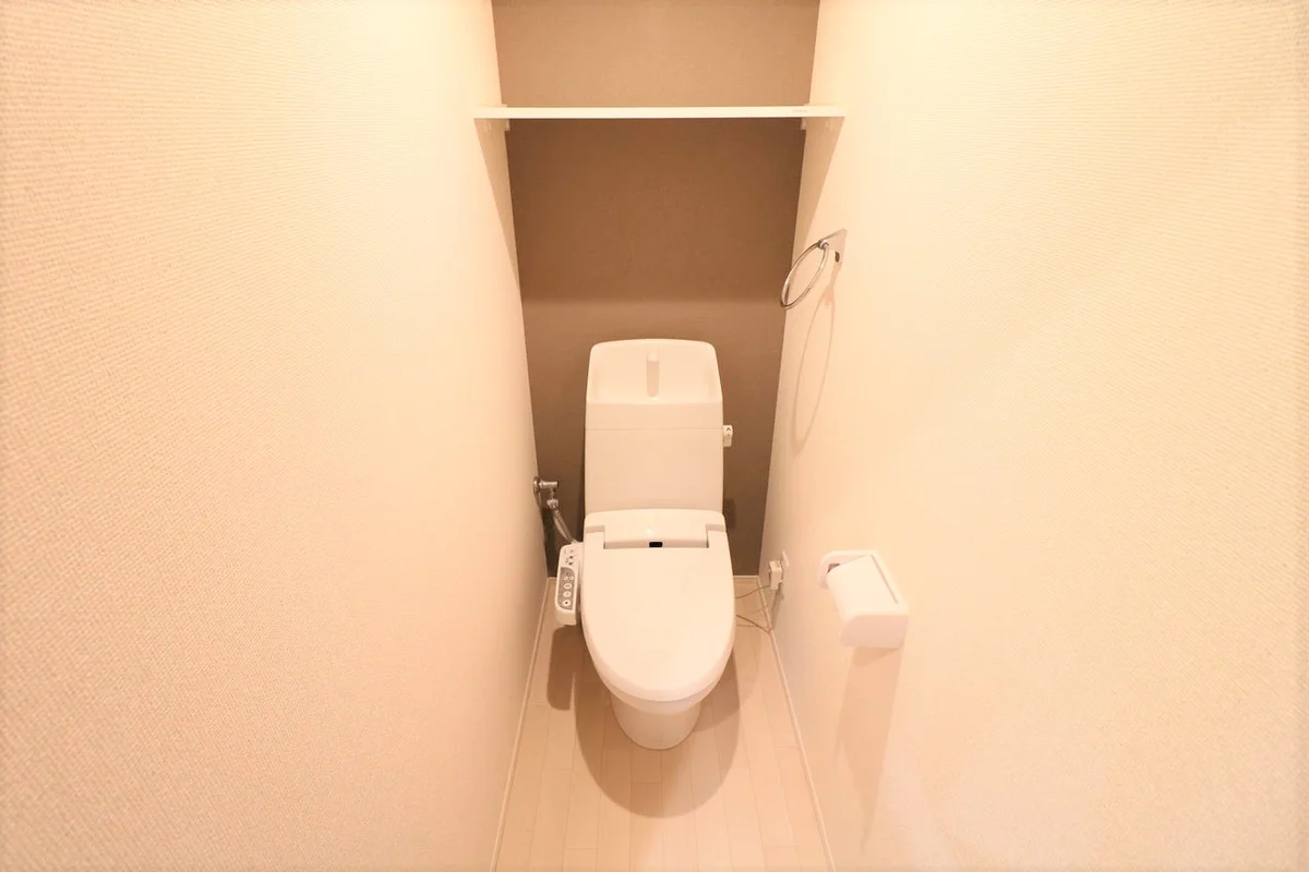温水洗浄便座を完備しており快適な毎日を！