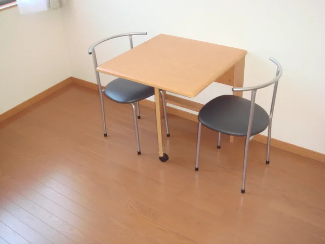 造り付のテーブル