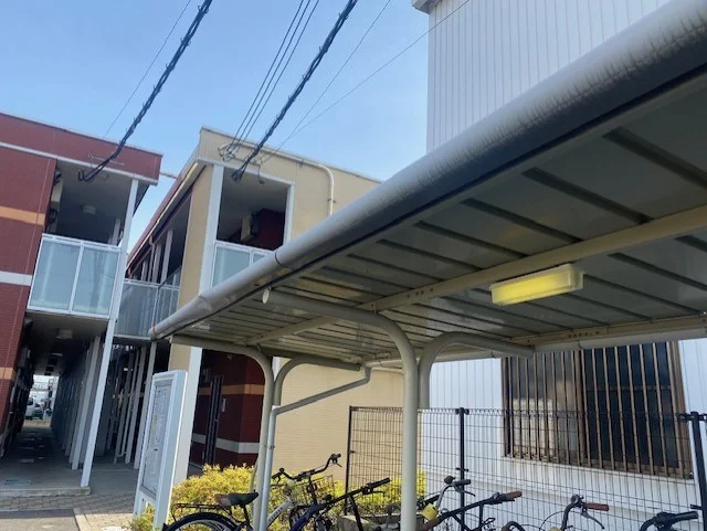 駐輪場です。