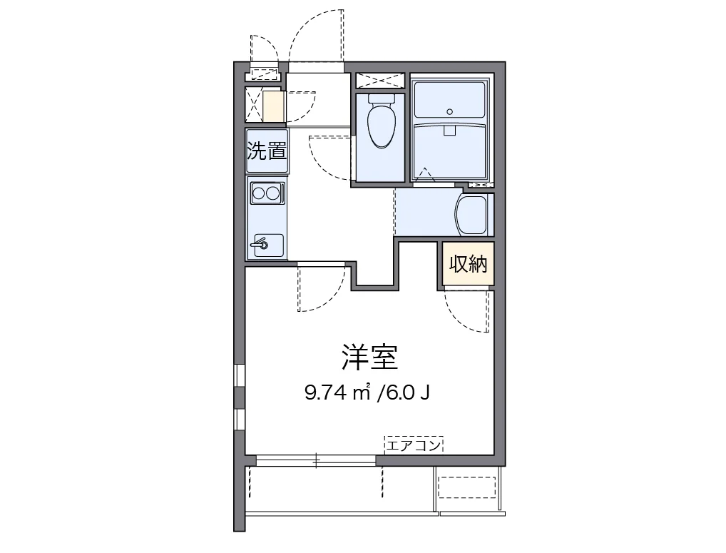 代表的な間取のため実際の間取とは異なる場合があります