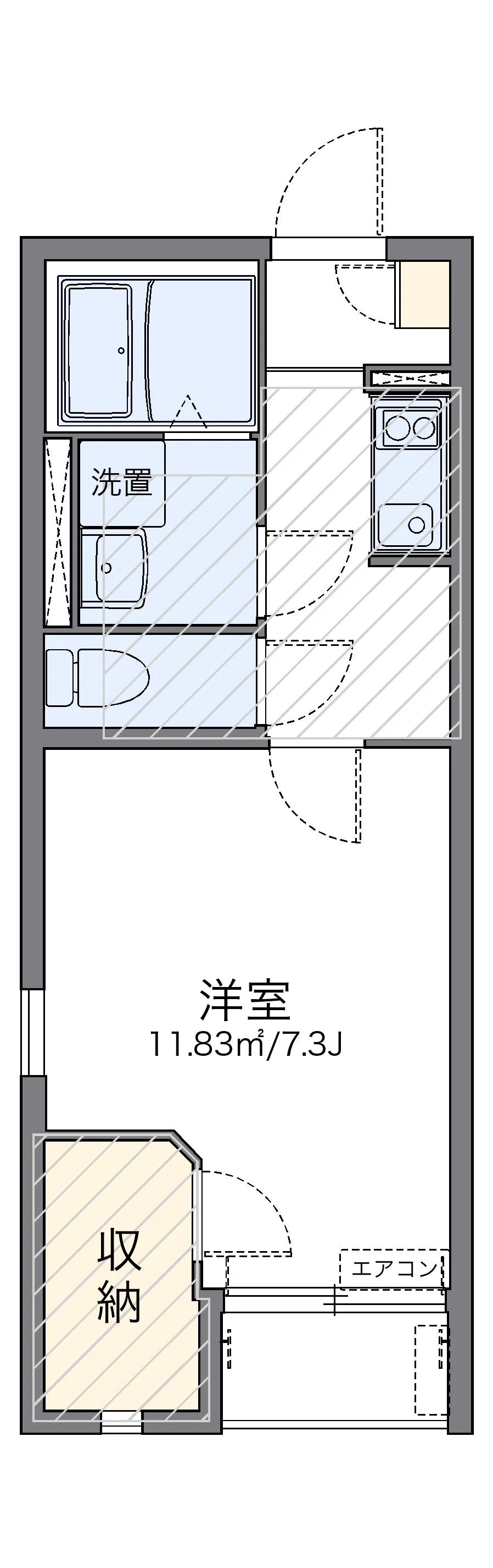 代表的な間取のため実際の間取とは異なる場合があります