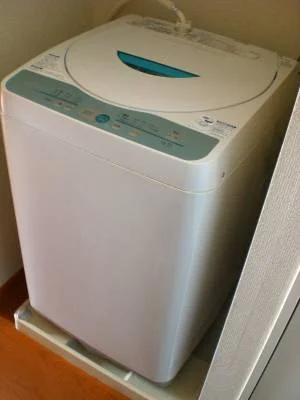 洗濯機つき