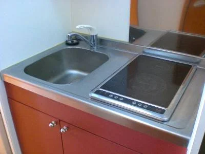 電気コンロだから火が出なくて安心