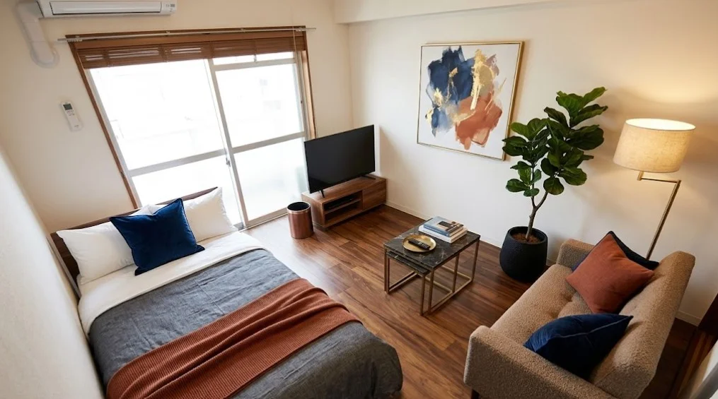 Kマンスリー岡山市役所前【社の街グレース前】 - 岡山市北区 マンスリーマンション 岡山市北区 ウィークリーマンション