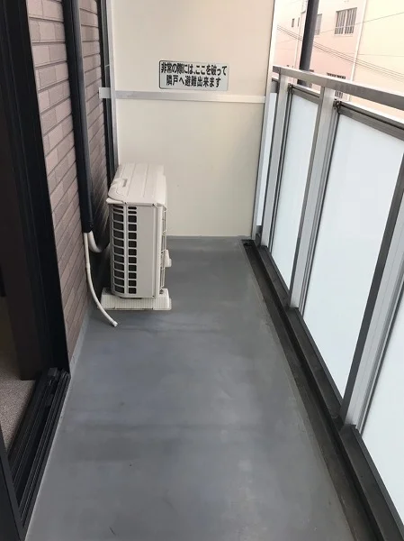 ベランダ付きなのでお布団も干しやすいです。