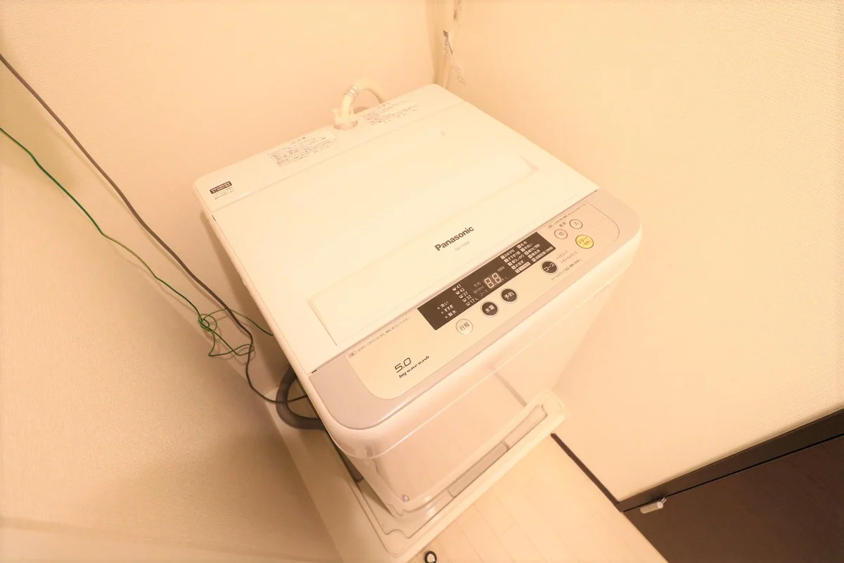 室内洗濯機完備によりお手軽に引越しが可能！