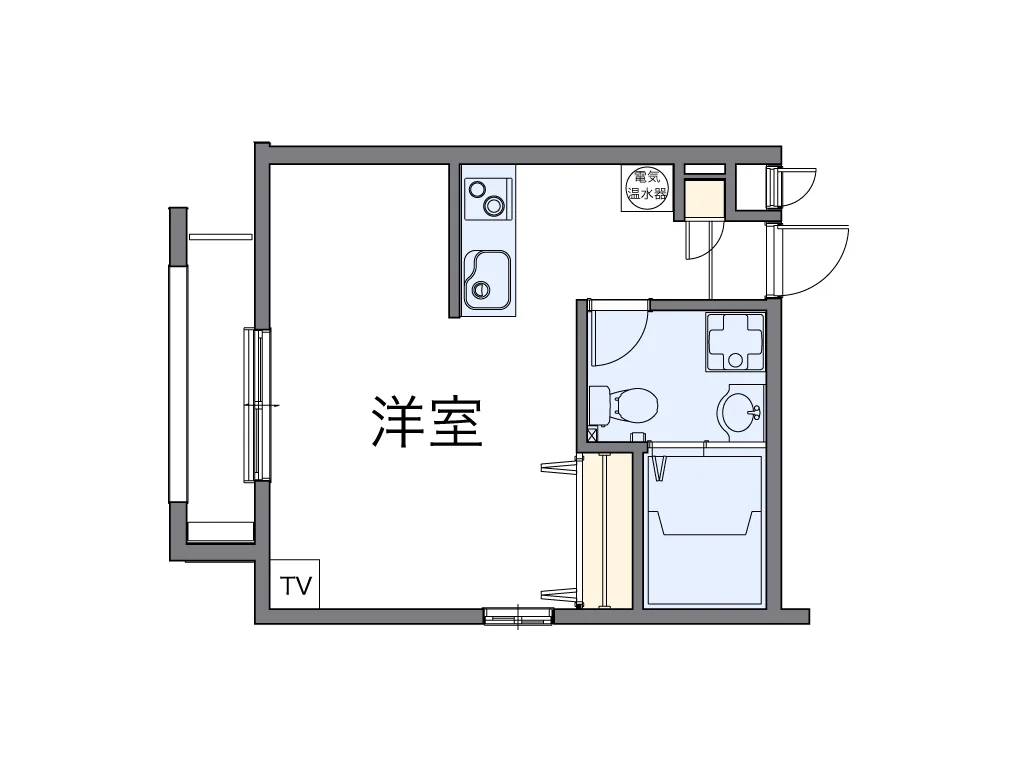 代表的な間取のため実際の間取とは異なる場合があります
