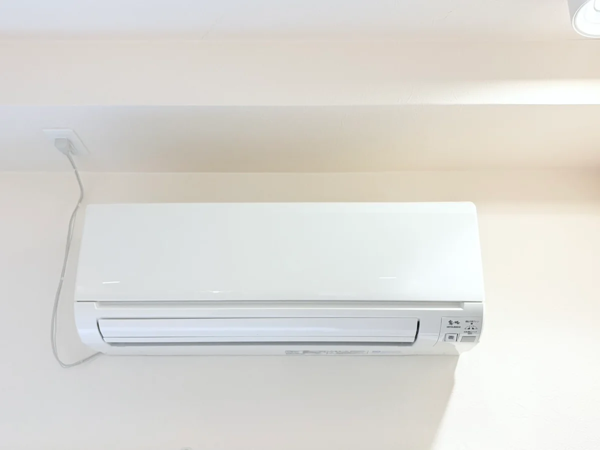 冷暖房エアコン完備です♪夏の暑い日や、冬の寒い日も安心して過ごせます★