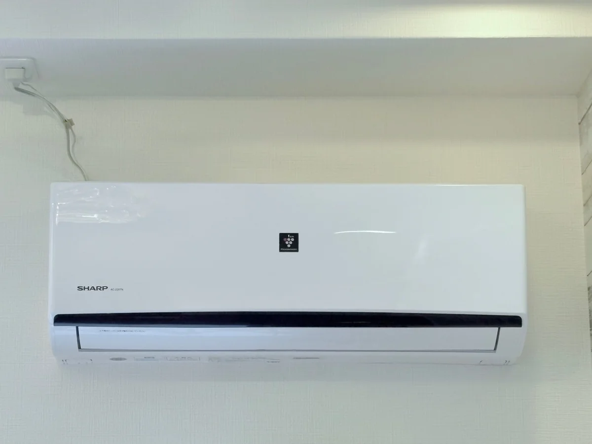 冷暖房エアコン完備です♪夏の暑い日や、冬の寒い日も安心して過ごせます★