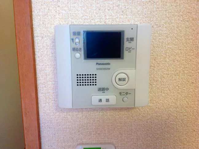 TVモニター付きインターホン