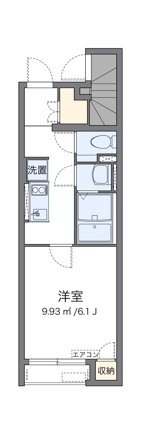 代表的な間取のため実際の間取とは異なる場合があります