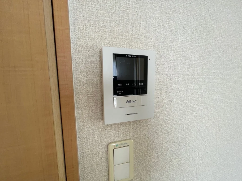 TVモニター付きインターフォン
