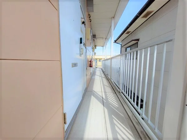２F共用通路