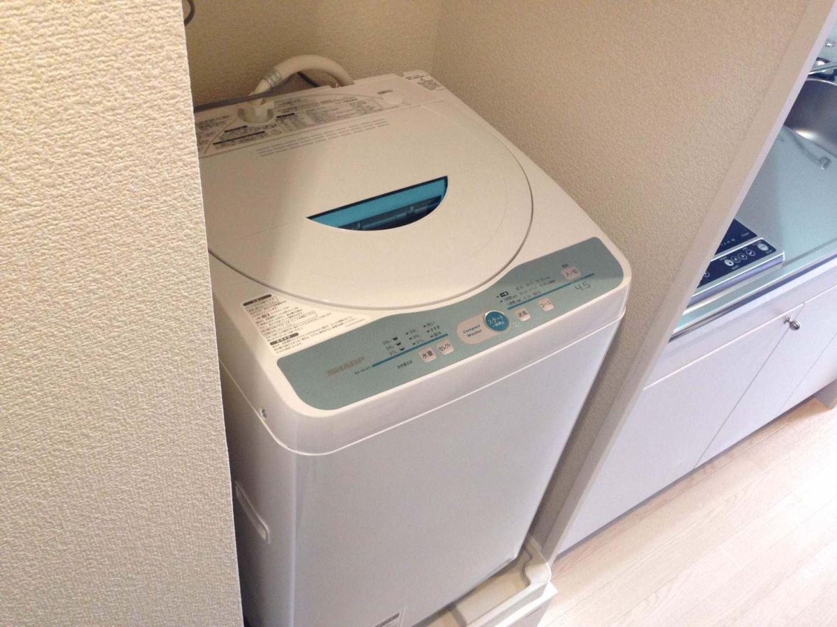 洗濯機完備