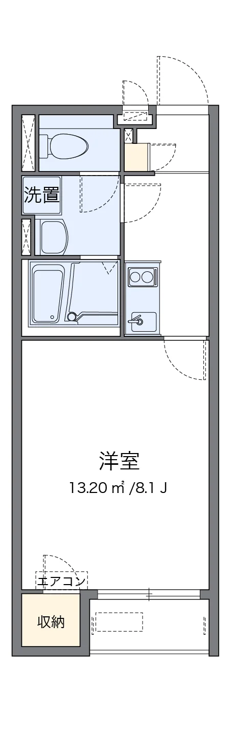 代表的な間取のため実際の間取とは異なる場合があります