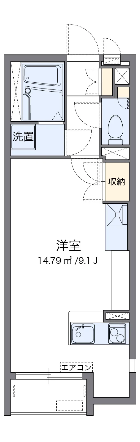 代表的な間取のため実際の間取とは異なる場合があります