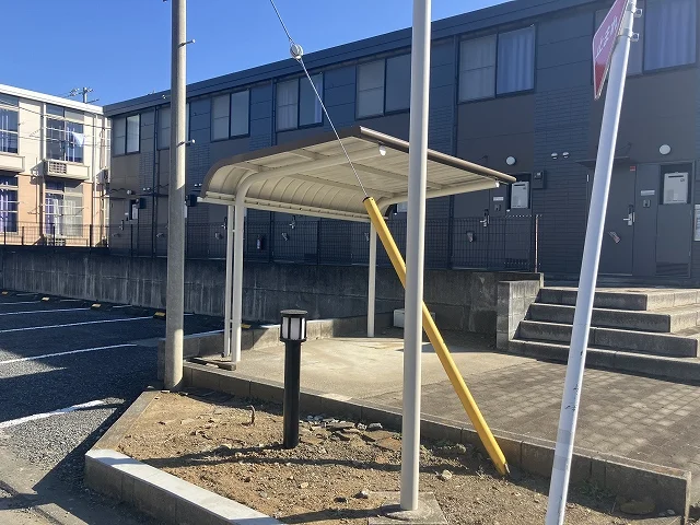 屋根付き駐輪場