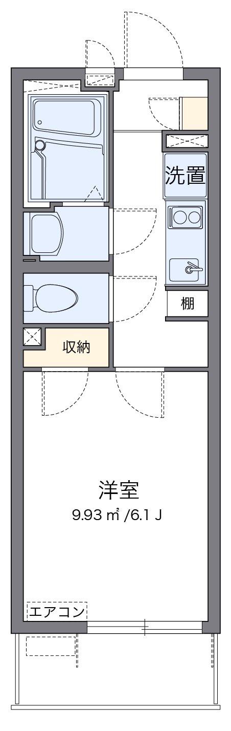 代表的な間取のため実際の間取とは異なる場合があります