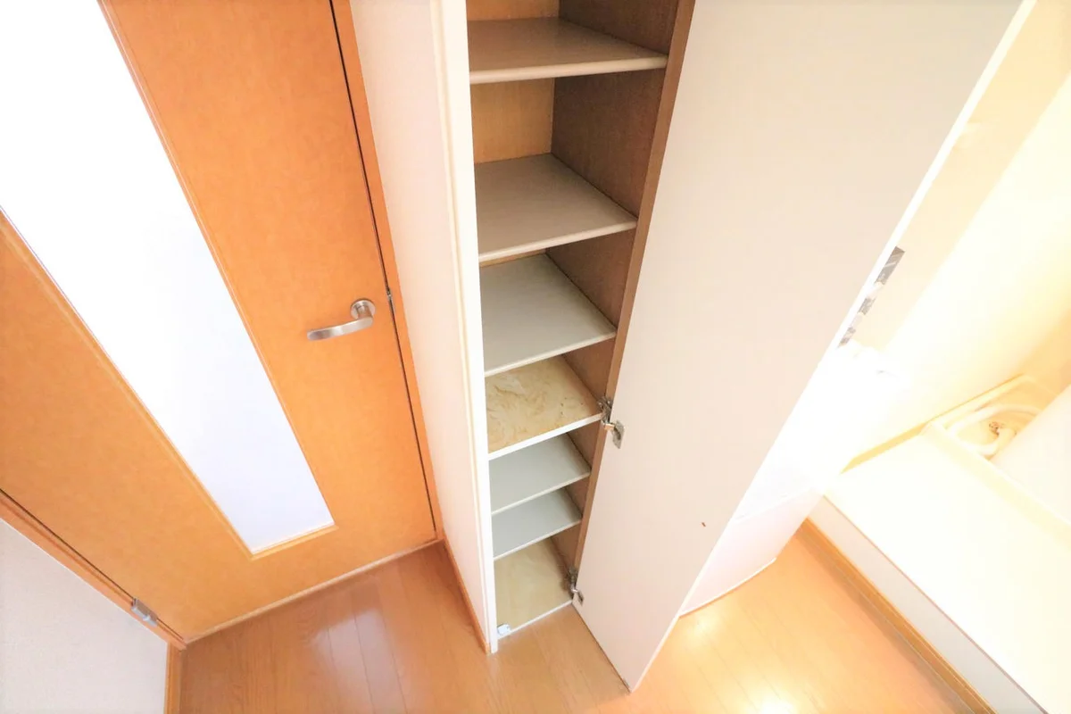 シューズボックス完備により女性でも安心