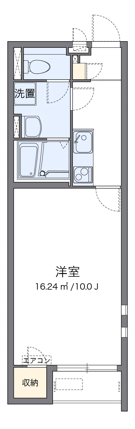 代表的な間取のため実際の間取とは異なる場合があります