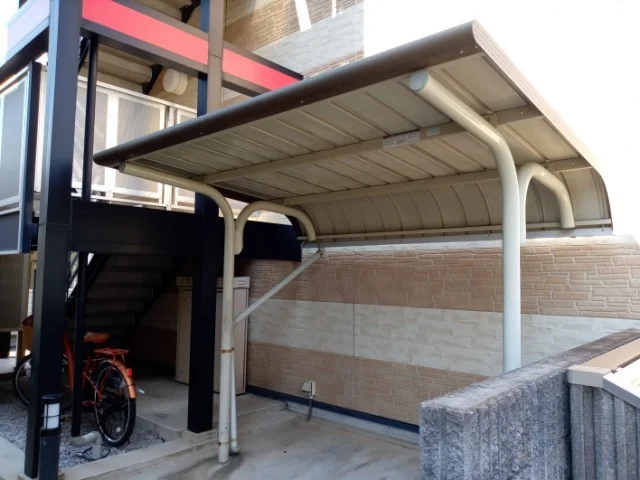 駐輪場　原付＆自転車のみ駐輪可能