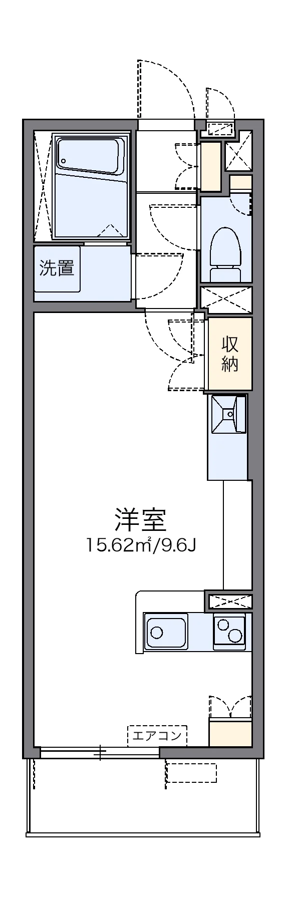 代表的な間取のため実際の間取とは異なる場合があります