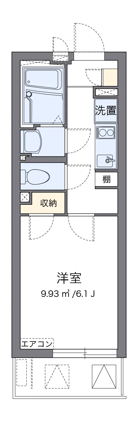 代表的な間取のため実際の間取とは異なる場合があります