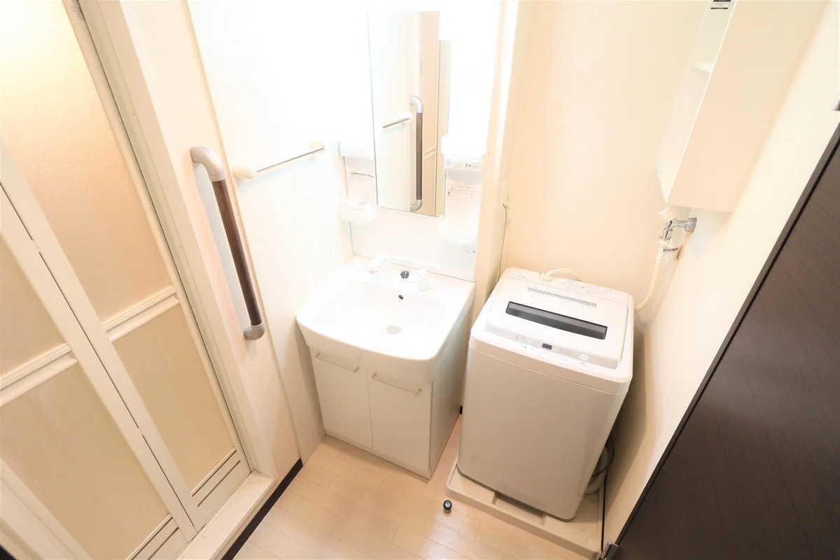 女性におすすめ！朝のバタバタには独立洗面台が必須！