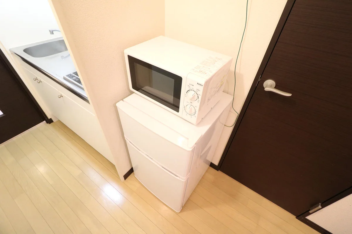 大型家具家電付きにより初めての一人暮らしの方も安心！