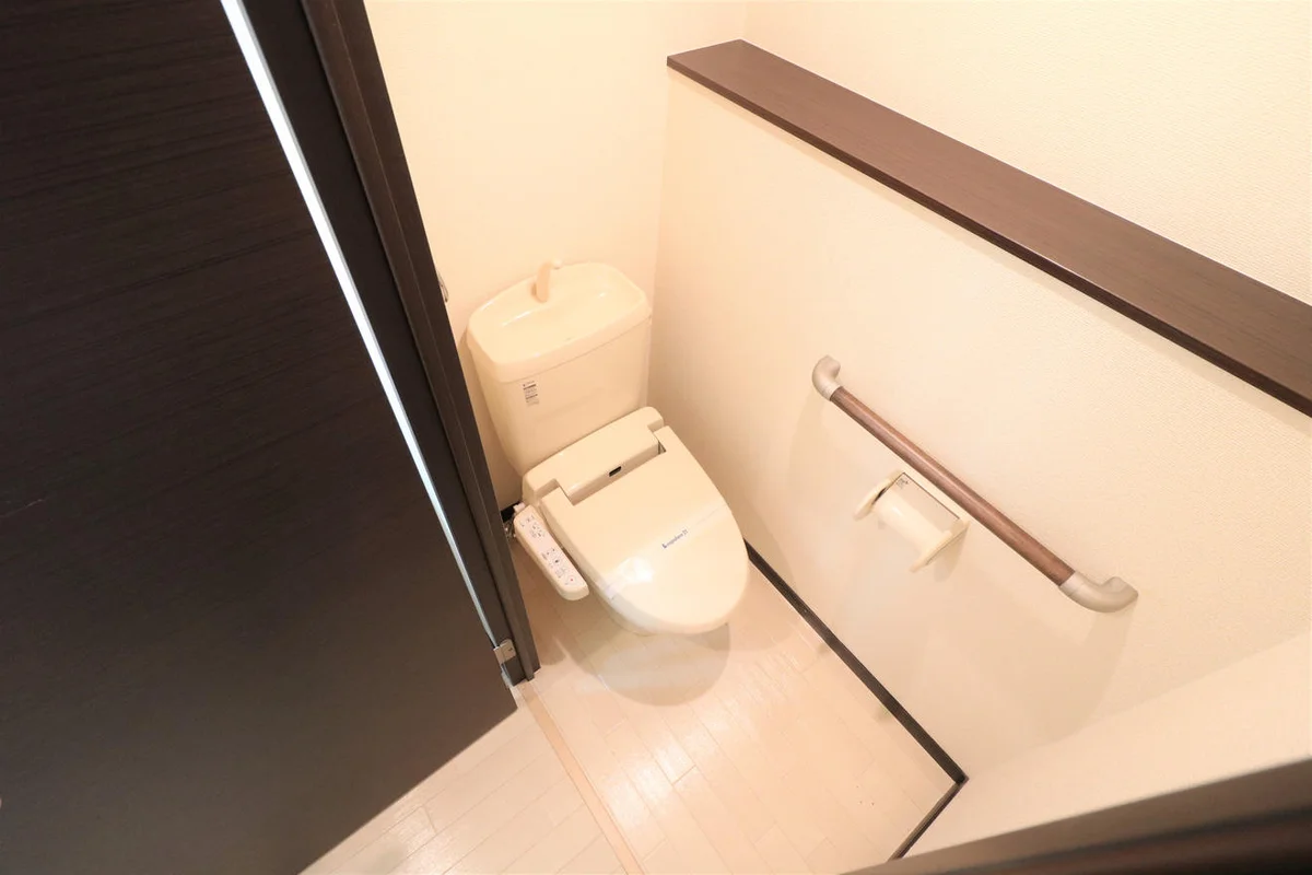 温水洗浄便座を完備しており快適な毎日を！