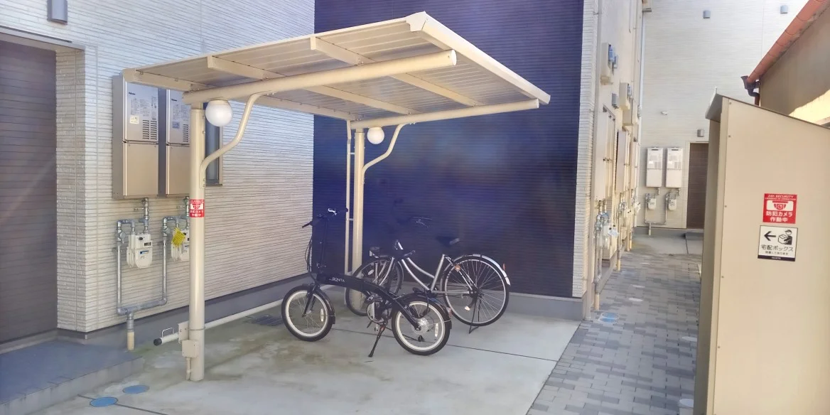 屋根付き駐輪場