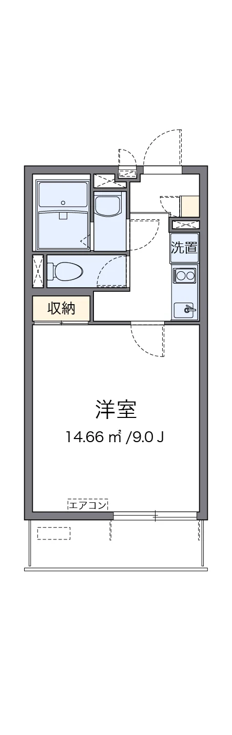 代表的な間取のため実際の間取とは異なる場合があります