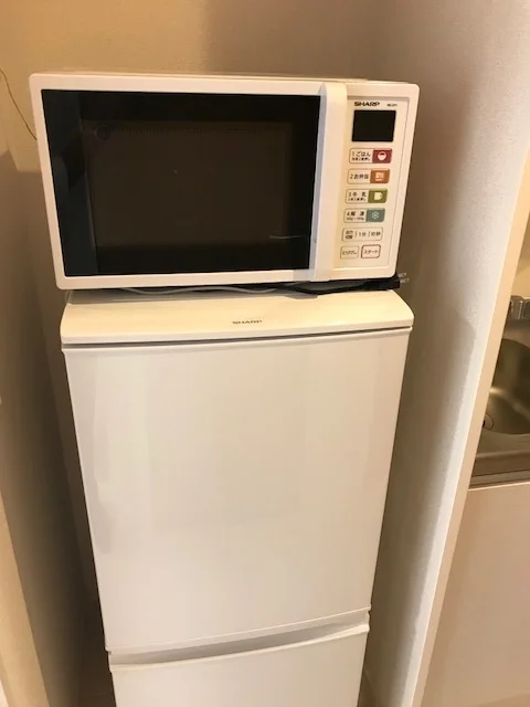 電子レンジ・冷蔵庫付き